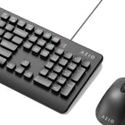 Azio Ip66 Combo clavier et souris lavable et antimicrobien-La souris KM535 est une souris USB avec une
capteur optique, lui permettant de fonctionner sur la plupart des surfaces
y compris le bois, le marbre et le cuir. La haute définition
le suivi optique (1000 DPI) offre une
contrôle réactif du curseur, sélection de texte et
suivi précis et facile