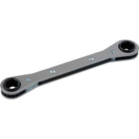 Gray Tools – Boîte à cliquet plate de 3/4 x 7/8 po à 12 pans, fini chromé brillant-Taille : 3/4 x 7/8 po
