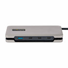 StarTech - Hub portable USB-C vers USB-A à 4 ports - Gris sidéral-Fabriqué en plastique