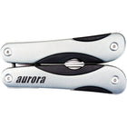 Aurora Tools - Multi-outils industriels-Boîtier en aluminium anodisé avec des incrustations en plastique ABS offrant un confort supérieur