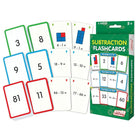 Cartes Flash de soustraction d'apprentissage junior pour les 5 ans et plus-Ce pack économique de cartes flash comprend 3 jeux de 54 cartes pour enseigner la soustraction