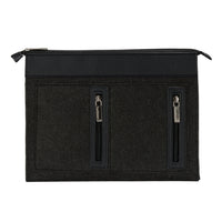 Housse pour ordinateur portable compatible avec de 15,6 po Housse pour ordinateur portable, Noir-Le profil mince permet un rangement pratique de la pochette dans votre mallette, vos bagages ou votre sac à dos