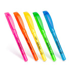 BIC - Surligneurs Brite Liner, pointe biseautée - couleurs variées - Paquet de 24-Surlignage épais ou soulignement à fine ligne