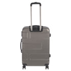 Nicci - 24" Valise de taille moyenne  Deco - Gris-Poignée de transport supérieure et latérale