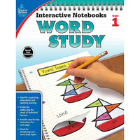 Livre numérique : Carson Dellosa - Interactive Notebooks Word Study, 1re année-1