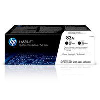 HP 83A (CF283AD) Ens. 2 cartouches de toner HP LaserJet noir dâ€™origine-Les cartouches de toner HP 83A sont compatibles avec : HP LaserJet Pro MFP M201, M125, M127, M225