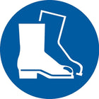 Accuform Signs - Étiquettes Epi Avec Pictogramme De Bottes, Vinyle, Rouleau, 4po Lo X 4po La-Format Rouleau