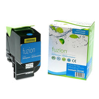 fuzion - Lexmark (70C1HC0) Cartouche De Toner Compatible - Rendement Haut - Cyan-Couleur d'encre: Cyan