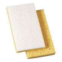 Éponge à récurer pour travaux légers H-63 Scotch-Brite, 6,1 po x 3,6 po x 0,7 po-Éponge à récurer à double action