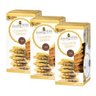 Grandma Wild's - Biscuits friables à l'avoine  - 150 g - Paquet de 3-L'avoine est un ingrédient clé de ces biscuits, ajoutant un élément sain et nutritif à votre expérience de collation. L'avoine est connue pour sa teneur en fibres et ses bienfaits pour la santé.