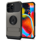 Spigen - Slim Armor MagFit pour iPhone 15 Pro Max - Bronze a Canon-Le MagFit est un écosystème magnétique qui couvre tous les aspects de MagSafe