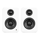 Kanto – Haut-parleurs de table alimentés Kanto YU2 avec DAC USB intégré, blanc mat-Si vous recherchez un peu plus de puissance, branchez un caisson des graves via le port SUB OUT