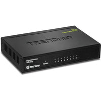 TRENDnet - Commutateur Greennet Gigabit à 8 ports (TEG-S82G)-La technologie GREENnet réduit la consommation d'énergie de jusqu'à 70 %*