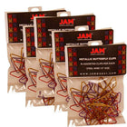 Jam PaperMD – Trombones croisés, variété de couleur, 75/paquet-Variété de couleur