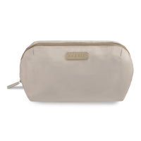 Bugatti - Trousse de voyage collection Courtyard - Taupe-Fabriqué en nylon doux pour une sensation de luxe
