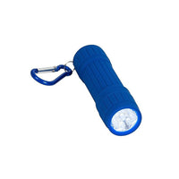 Merangue - Lampe de poche à DEL compacte avec mousqueton - couleurs assorties-Lampe de poche compacte avec 9 LED