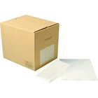 Quality Park – Enveloppes blanches avec fenêtre Preserve n° 10, 4 1/8 po x 9 1/2  po, bte/1000 - avec colle-Ouverture au bout ; rabat à bord bien gommé