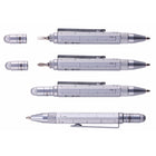 Stylo Bille Troika Construction Liliput - Bleu-Règle en centimètres et en pouces