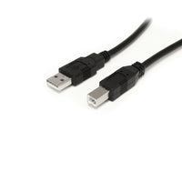 StarTech  Câble USB 2.0 A vers B actif, M/M, 10 m/30 pi-Conçu pour dépasser la longueur standard des câbles USB 2.0, ce câble égalise le signal à nouveau pour permettre de couvrir une plus grande distance