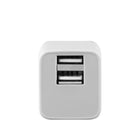 Basic Tech - Chargeur mural double USB, Blanc-Universel