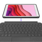 Logitech - Étui Combo Touch avec pavé tactile pour iPad (7e, 8e et 9e génération) - Graphite-Les piles ne sont pas fournies puisque vous n'en aurez jamais besoin. Grâce au Smart Connector, la connexion et l'activation du clavier se font instantanément. Le pavé s'alimente directement depuis l'iPad: il n'a ainsi jamais besoin d'être chargé
