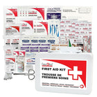 Trousse de premiers soins Deluxe First Aid Central règlementaire pour l'Ontario - Section 8 - 1-5 personnes-7.5 po x 9.5 po x 2.5 po (19.1 cm x 24.1cm x 6.4cm)