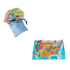 Round World Products, USA Scrunch Map, 24" x 36"-Tout le monde doit avoir cet outil d'apprentissage amusant et unique