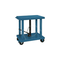 Wesco – Table de travail hydraulique, plateforme de 18 long. x 18 larg. (po), hauteur minimale : 30,5 po (260061)-Dimensions de la plateforme : 18 long. x 18 larg. (po)