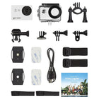 Kitvision – Caméra d'action hydrofuge Escape HD5 720p avec accessoires de montage, blanc-Enregistrement vidéo HD 720 p pour capturer chaque petit détail
