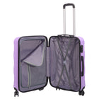 Nicci - 24" Valise de taille moyenne  Deco - Lilas-Serrure à combinaison intégrée de haute qualité sur toutes les tailles