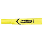 Avery – Surligneur modèle bureau HI-LITER, pointe biseautée, jaune, paquet de 12-Encre non toxique à séchage rapide