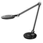 Dainolite - Lampe de bureau contemporaine Dainolite Alina, noir, 10 W-Chargement sans fil