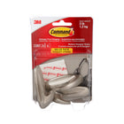 Command - Crochets Designer - Moy - Nickel Brossé - Paquet de 3-Suspendre sans causer de dommages