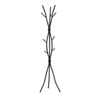Monarch Specialties - 2062 Patere - Metal Martele Noir-Portemanteau