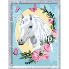 Ravensburger - CreArt Peinture par numéros licorne fleurie série D-Créativité: CreArt inspire même ceux qui ne pensent pas avoir la fibre artistique. L'expérience guidée renforce la confiance et le sentiment d'accomplissement. 