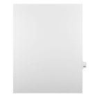 Mark Maker – Onglets séparateurs juridiques blancs, 1/25 onglets, format lettre, sans trous, numéro 143, 25/paquet-Onglets séparateurs blancs, 1/25 onglets