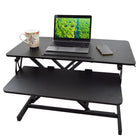 Ezywork - Convertisseur de bureau assis-debout de large 32B - 32"-Capacité de poids : 33 livres