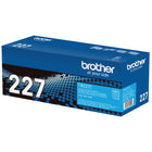 Brother – Cartouche de toner cyan TN227, haut rendement-Rendement moyen de 2300 pages