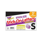 TREND – Lettres autocollantes STICK-EZE, 2 po, noir-Autocollantes pour faciliter l’utilisation!