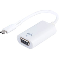 Staples - Adaptateur USB-C à VGA (52347)-Connecte un portatif USB-C à un moniteur ou projecteur VGA