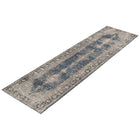 ECARPETGALLERY - Tapis Oregon Bijar Bleu 2'7" x 9'10"-Style Bordé, Traditionnel