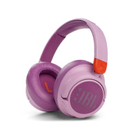 JBL - JR 460NC Casque circum-auriculaire sans fil à réduction de bruit pour enfants - Rose-Casque circum-auriculaire sans fil à réduction de bruit pour enfants