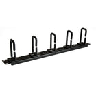 StarTech - Panneau de gestion des câbles pour rack de serveur 1U (CABLMANAGERH)-Gagnez de l’espace en rack avec un gestionnaire de câbles 1U