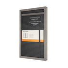 Ensemble de cahiers classiques Moleskine + Go Pen - Grand - Noir - 5 "x 8,25" - Paquet de 2-Style de portrait