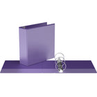 Davis Group Super offre Easyview, Reliure View à anneaux ronds 3 po, personnalisable, paquet de 6 - Violet-3 po