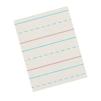 Pacon - Papier journal à ligne du milieu tiretée de Zane Bloser, 3e année, ligne 1/2 à 1/4 po, 1500/paquet (PACZP2613)-Groupe d’âge et niveau : 3e année