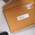 Dymo Étiquettes d’adresse postale blanches autoadhésives LabelWriter , 1-1/8 po x 3-1/2 po - 2 rouleaux de 260 (total de 520)-520 étiquettes pour une commodité durable