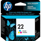 HP 22 Cartouche d’encre tricolore d’origine (C9352AN)-Couleurs: Tricolore