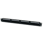 StarTech Panneaux de raccordement 24 ports, 1U Rackmount Cat6 110-Organisez jusqu’à 24 câbles de raccordement de catégorie 6