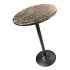 Winsome – Table de bistro à hauteur de bar de la collection Cora, plateau à l’apparence de marbre, base noire-Épaisseur du plateau à l’apparence de marbre : 0,79 po